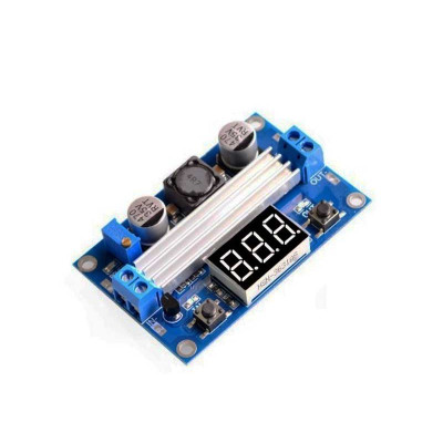 DC-DC step up module with LTC1871 display